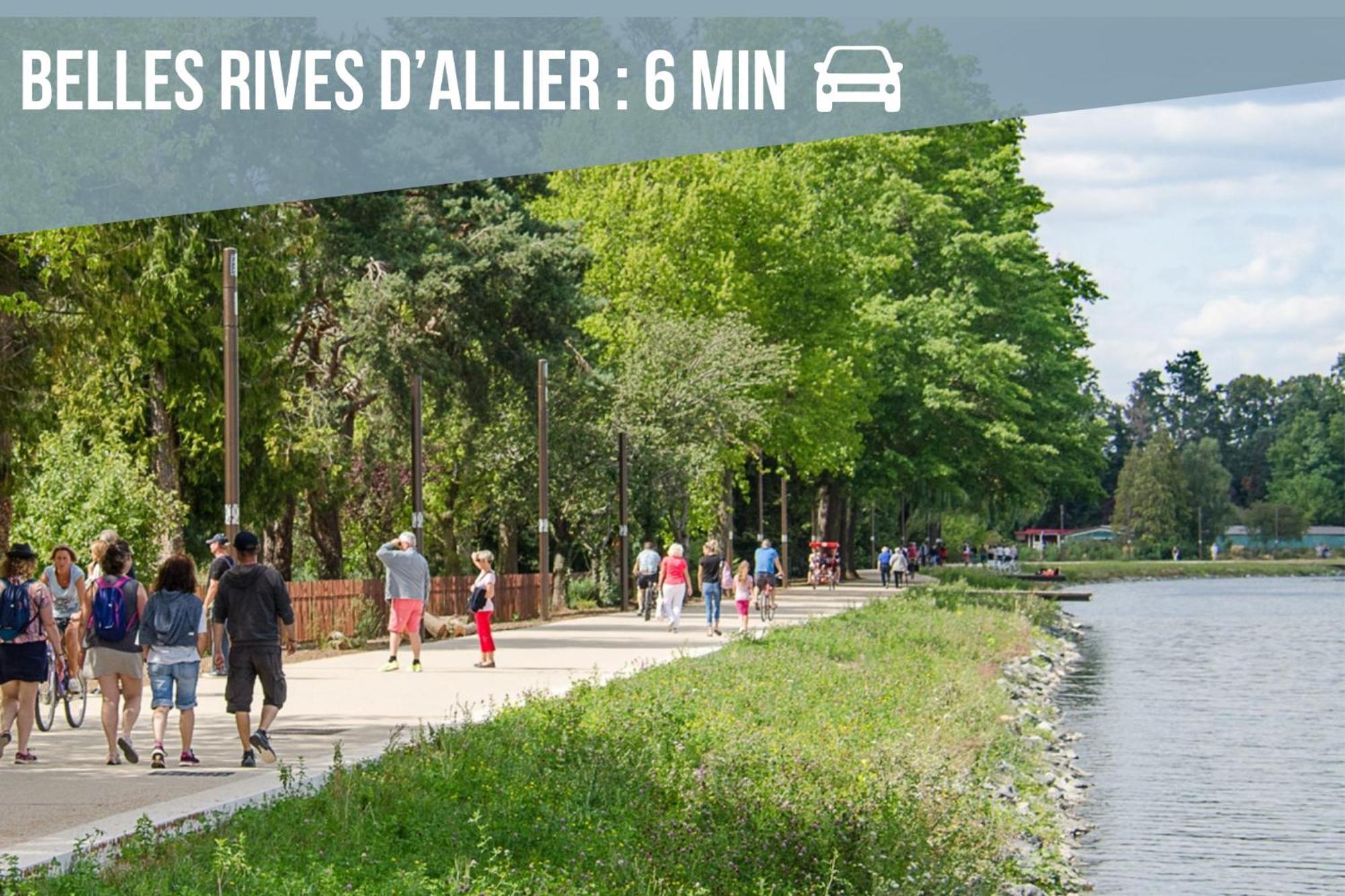 Calme Et Terrasse Privee Pres De Vichy Apartman Bellerive-sur-Allier Kültér fotó