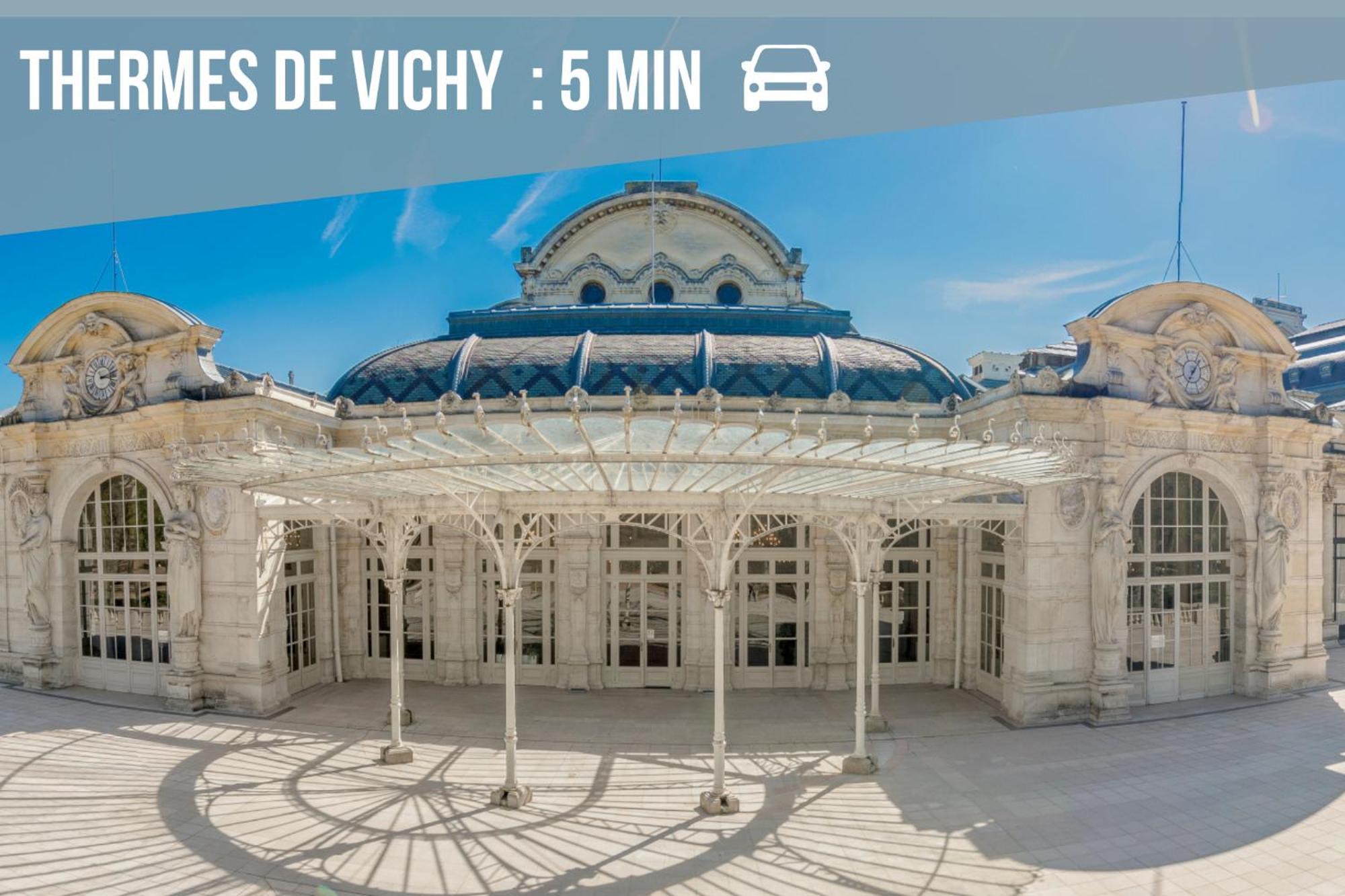 Calme Et Terrasse Privee Pres De Vichy Apartman Bellerive-sur-Allier Kültér fotó